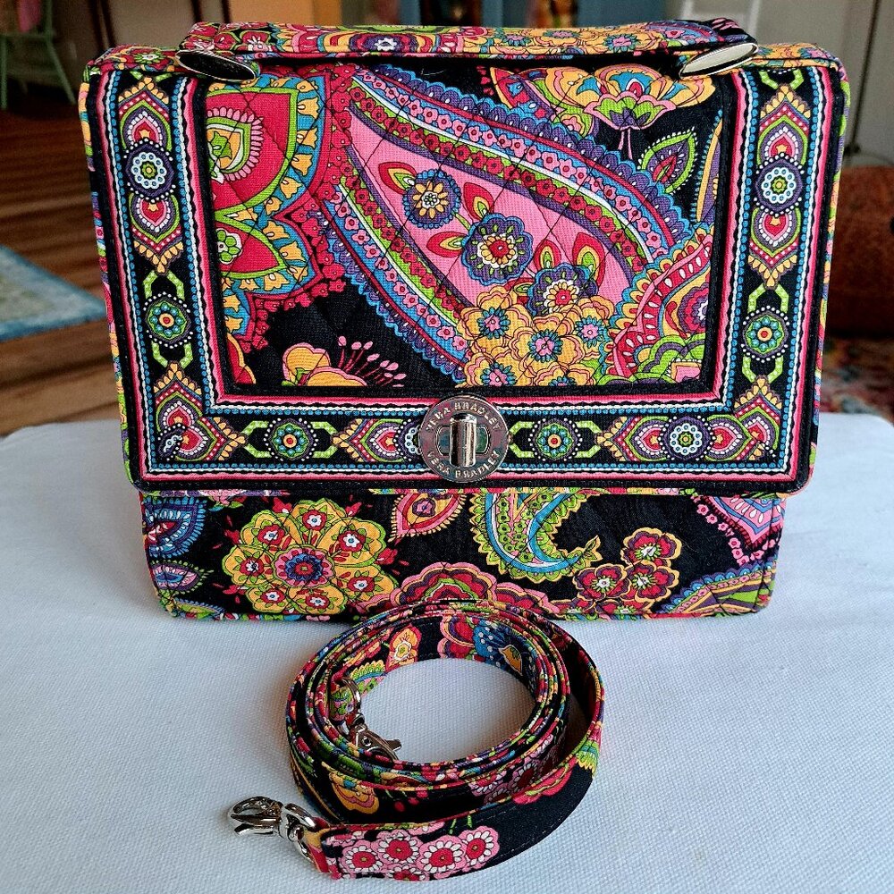 EUC Vera Bradley Satchel Handbag